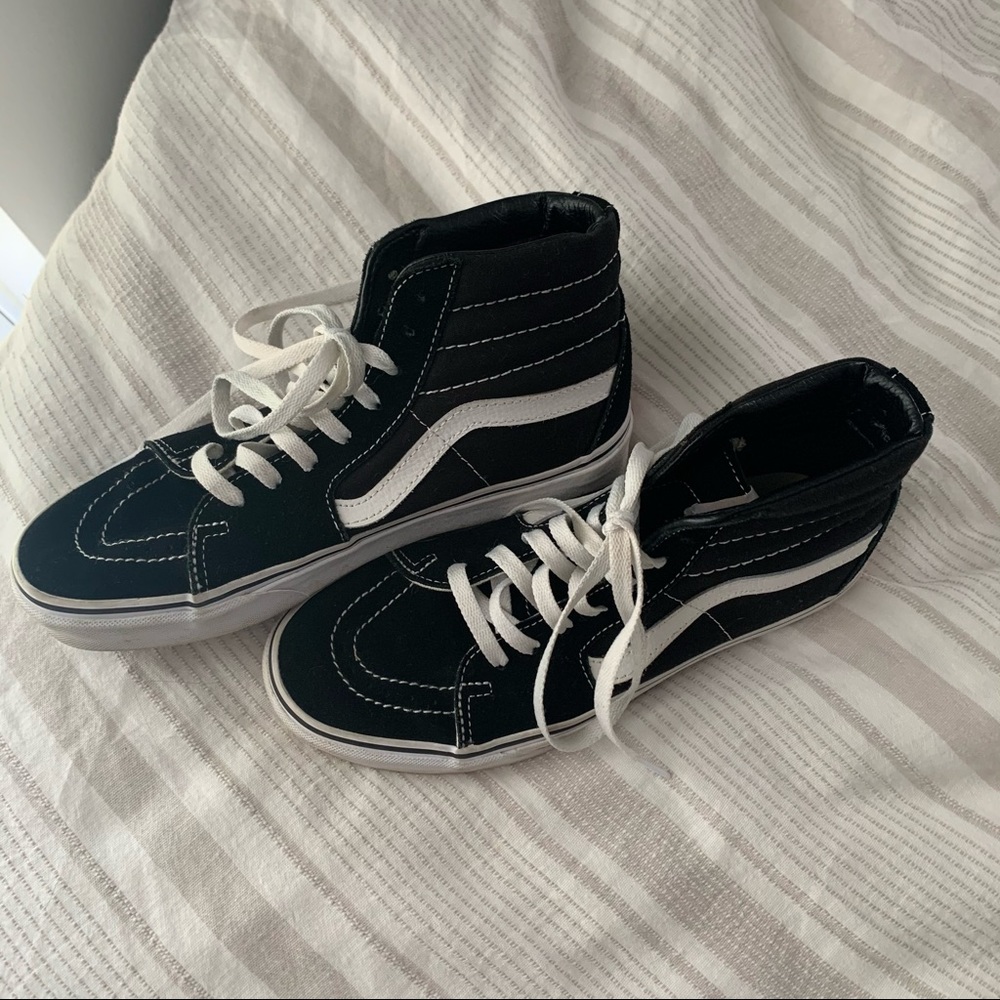 Black High Top Vans